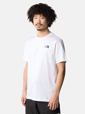 THE NORTH FACE Shirt 'Redbox' in Wit: voorkant