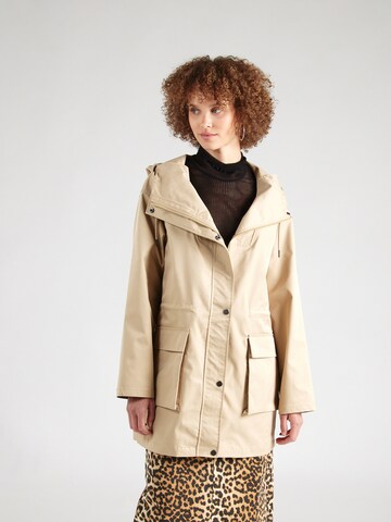 Parka mi-saison 'KAHARA' VILA en beige : devant