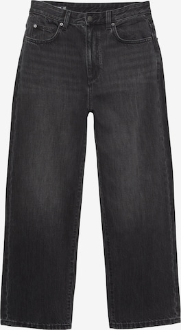 Pull&Bear Baggy Farmer - fekete: elől