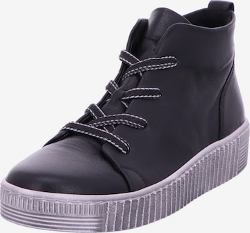 GABOR High-Top Sneakers in Black: front