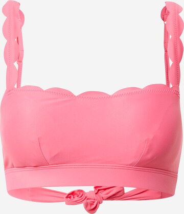 Hunkemöller Bandeau Bikini Top in Pink: front