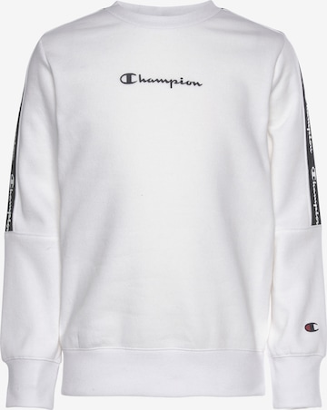 Champion Authentic Athletic Apparel Sweatshirt in White: front