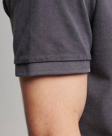 Superdry Tapered Poloshirt in Grau