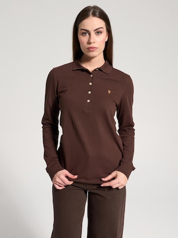 NOWIHT Shirt 'Josephine'‌‌‌‌ in Braun