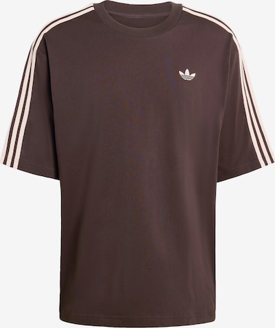 Marškinėliai 'Adicolor' iš ADIDAS ORIGINALS, spalva – tamsiai ruda / rožių spalva / balta, Prekių apžvalga