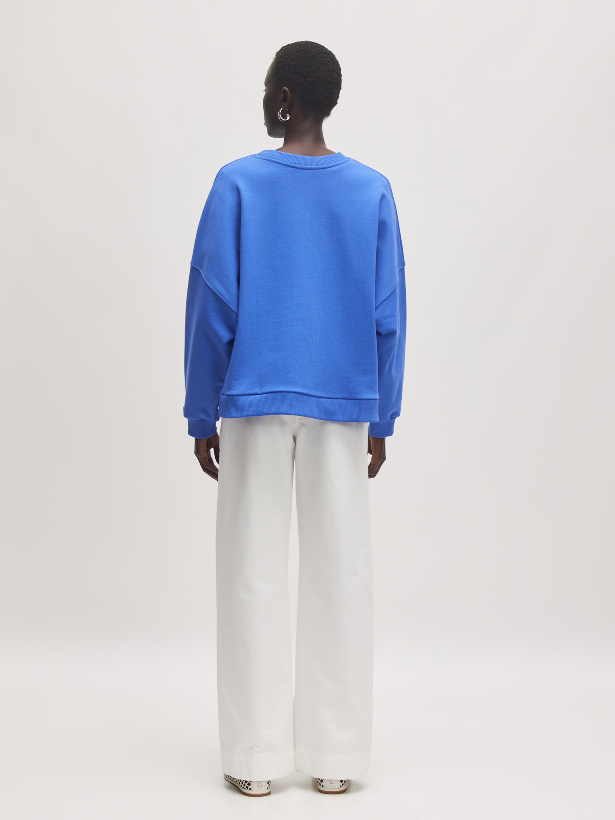 EDITED Producten Sweatshirt 'Natacha' Blauw