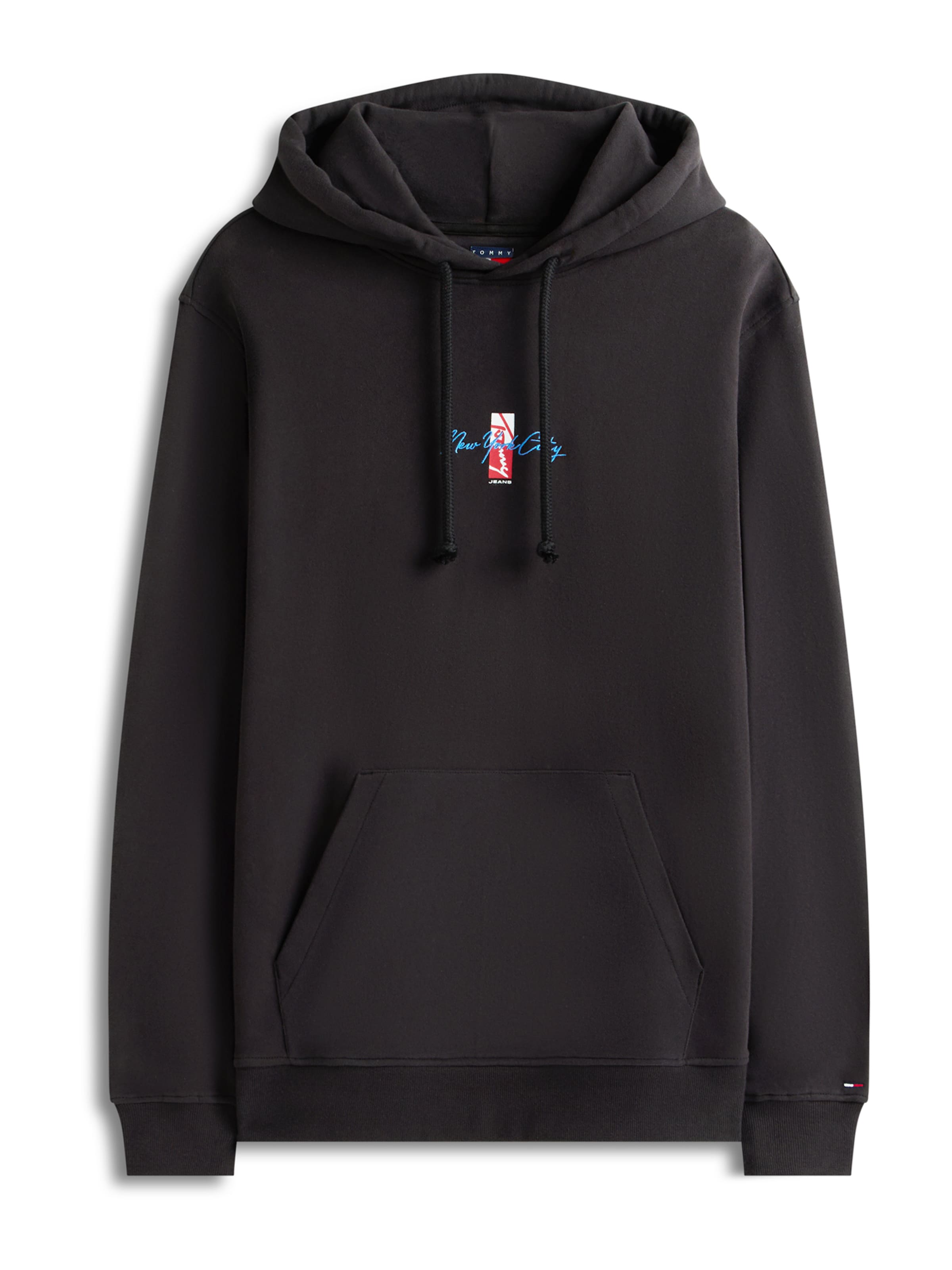 Tommy Jeans Mikina – černá: přední strana