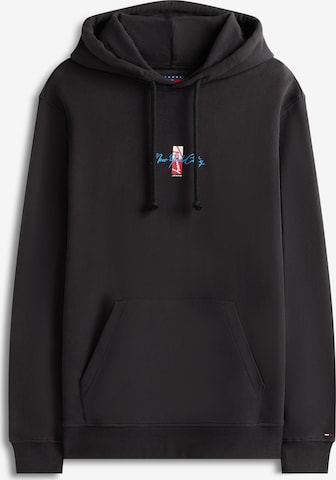Tommy Jeans Mikina – černá: přední strana