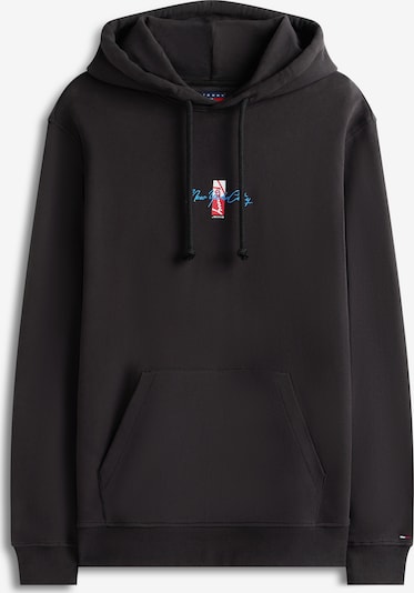 Megztinis be užsegimo iš Tommy Jeans, spalva – šviesiai mėlyna / raudona / juoda / balta, Prekių apžvalga