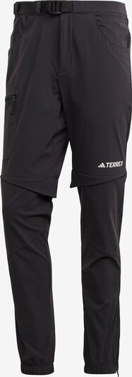 Sportinės kelnės iš ADIDAS TERREX, spalva – juoda / balta, Prekių apžvalga