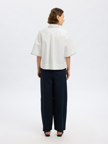SELECTED Blouse 'SLFFIA' in Wit