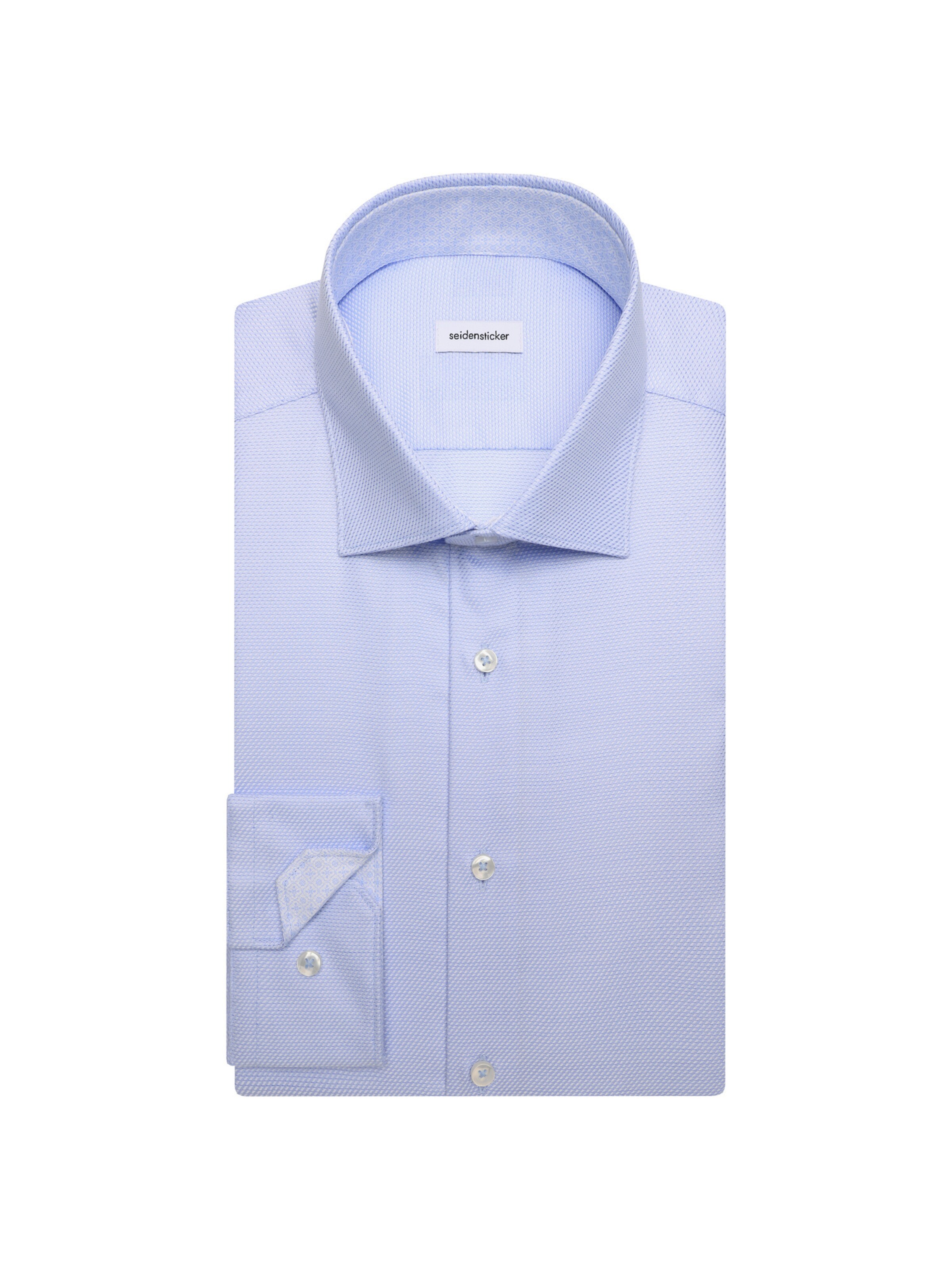 SEIDENSTICKER Slim Fit Businesshemd in Blau