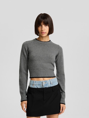 Bershka Pullover in Grau: predná strana