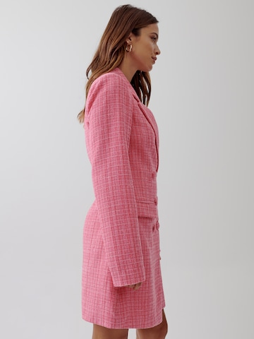 Robe 'ELLE ' Tussah en rose