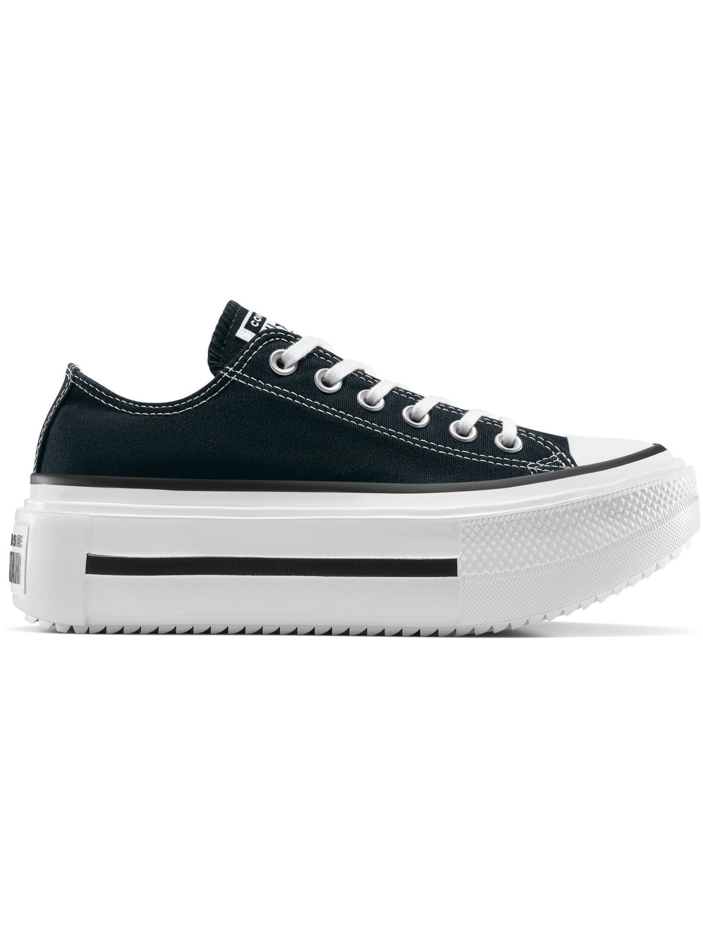 Sneaker bassa 'Ct As Lift Double Stack' di CONVERSE in nero: frontale
