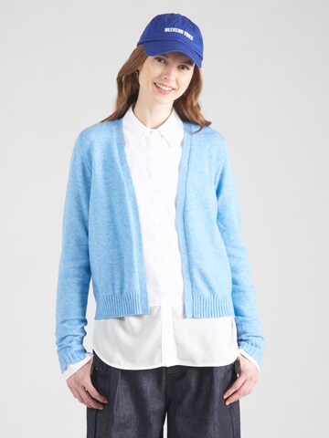 VILA Knit cardigan 'VIRil' in Blue: front