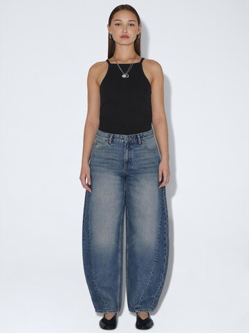 Dr. Denim Loose fit Jeans 'Nanci Mid Barrel Seam' in Blue