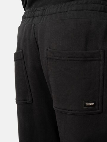 Squeqo Regular Pants 'Cotton 435 GSM' in Black