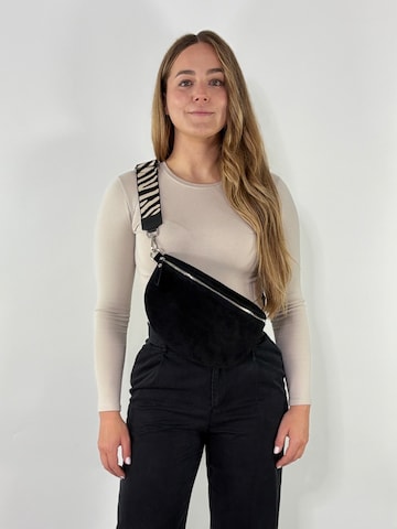 Marsupio 'LIVIA large' di lePelou in nero