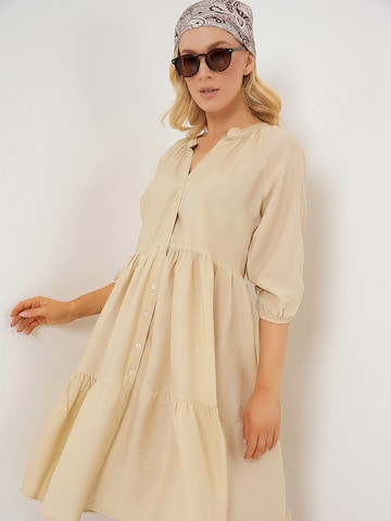 Bigdart Shirt dress in Beige
