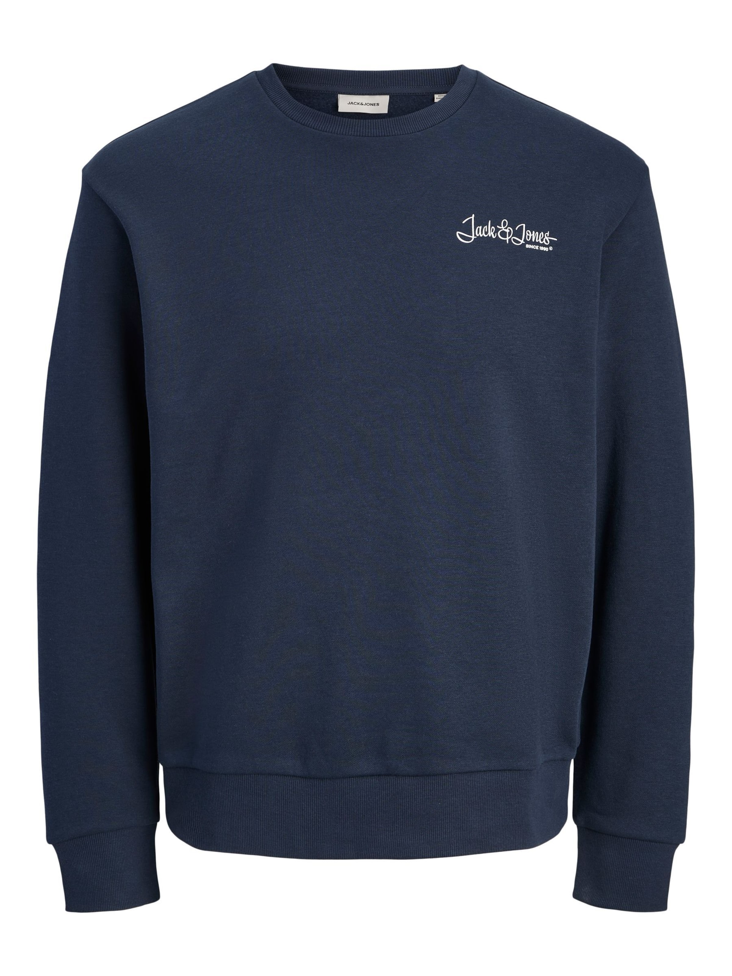 Jack & Jones Plus Sweatshirt in Blauw: voorkant