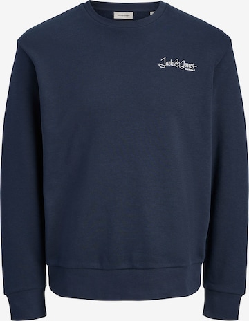 Felpa di Jack & Jones Plus in blu: frontale