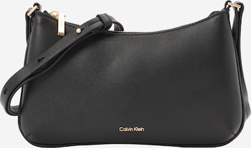 melns Calvin Klein Pleca soma: no priekšpuses