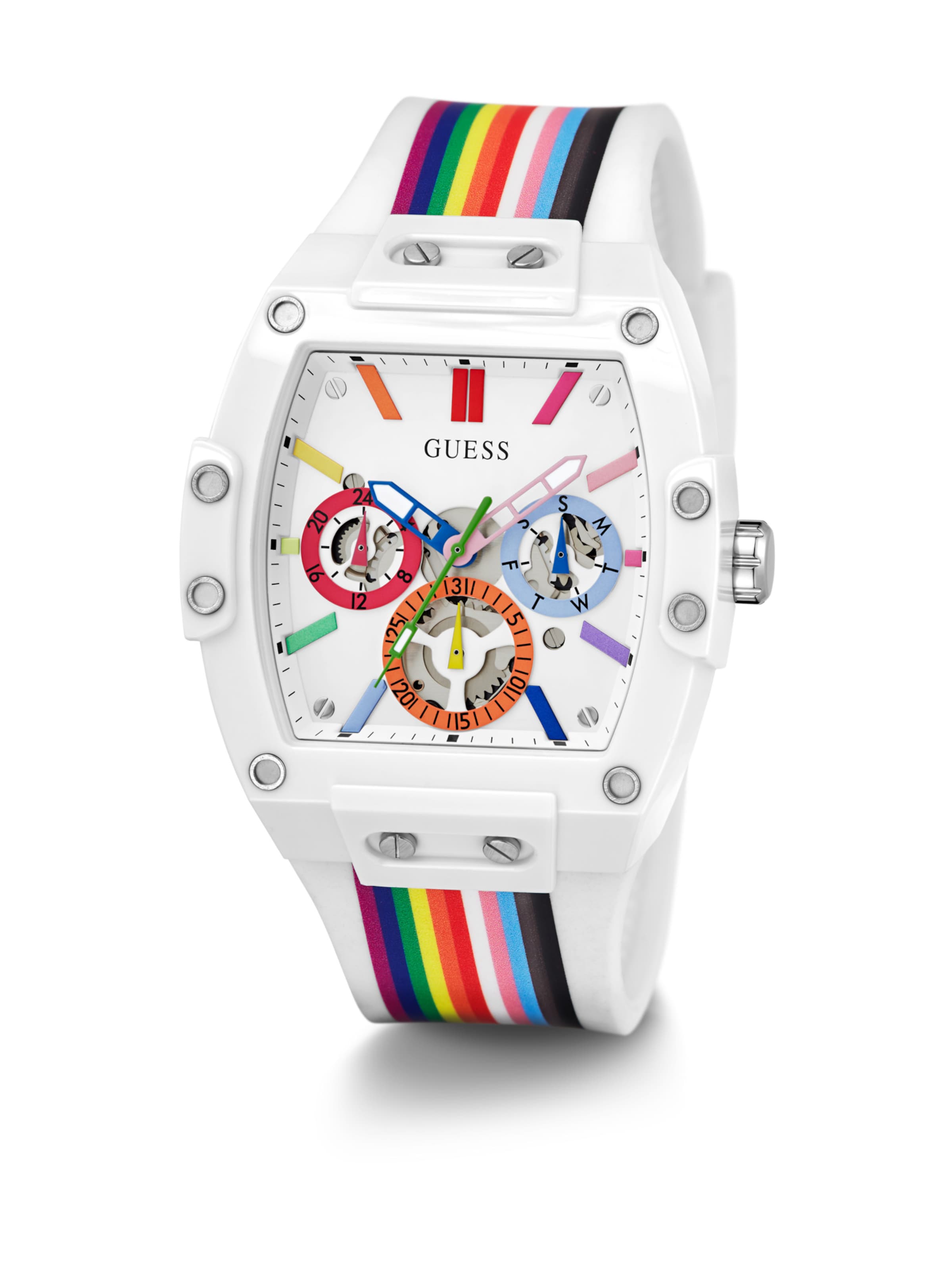 Orologio analogico 'GT PHOENIX' di GUESS in colori misti: frontale