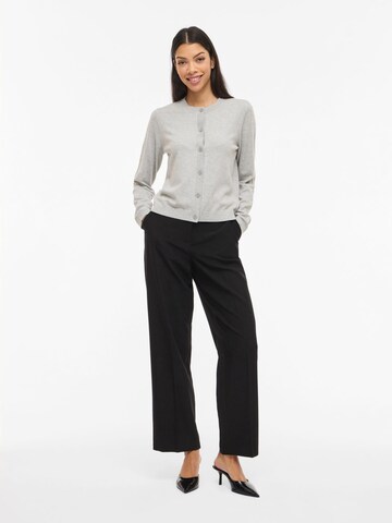 VILA Strickjacke 'VIMalu' in Grau