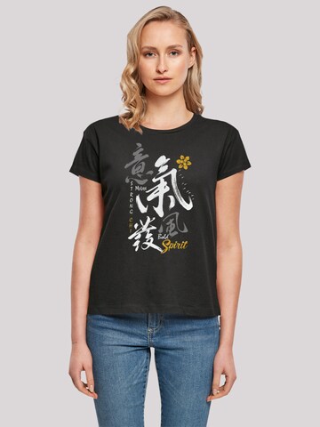 F4NT4STIC Shirt 'Mulan' in Black: front