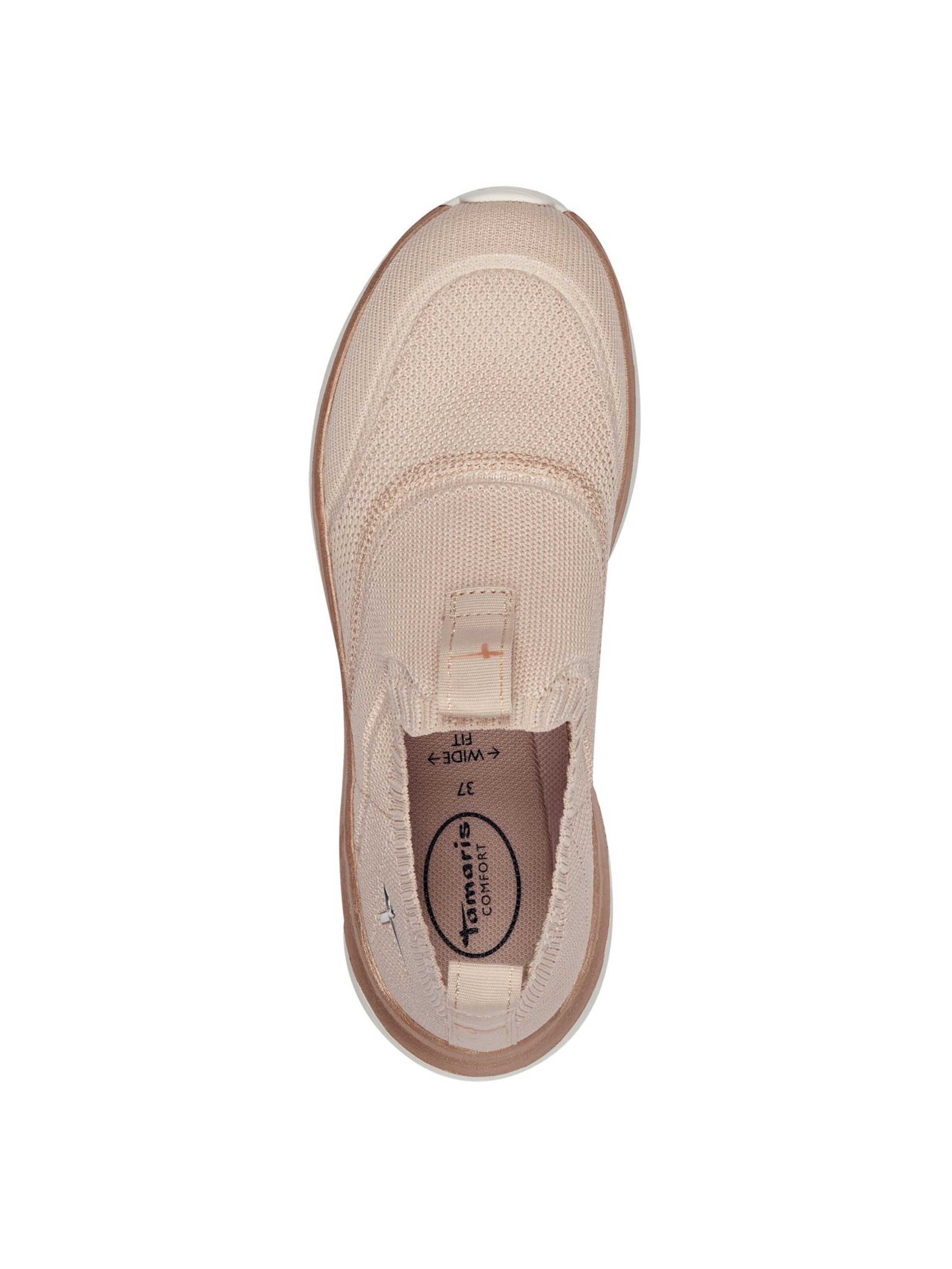 Slip on Tamaris en beige