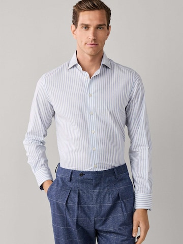 Hackett London Regular fit Button Up Shirt in Blue: front