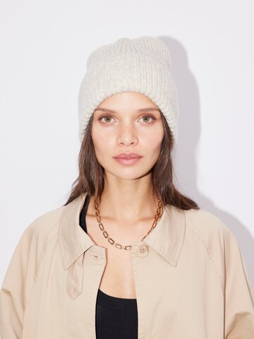 LeGer by Lena Gercke - Gorra 'Emely' en beige: frente