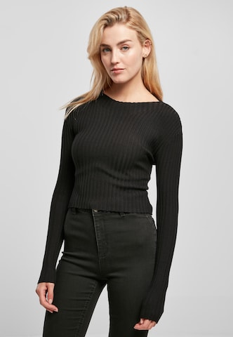 Urban Classics Sweater in Black: front