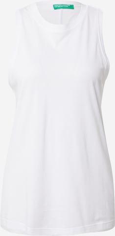 UNITED COLORS OF BENETTON Top in White: front