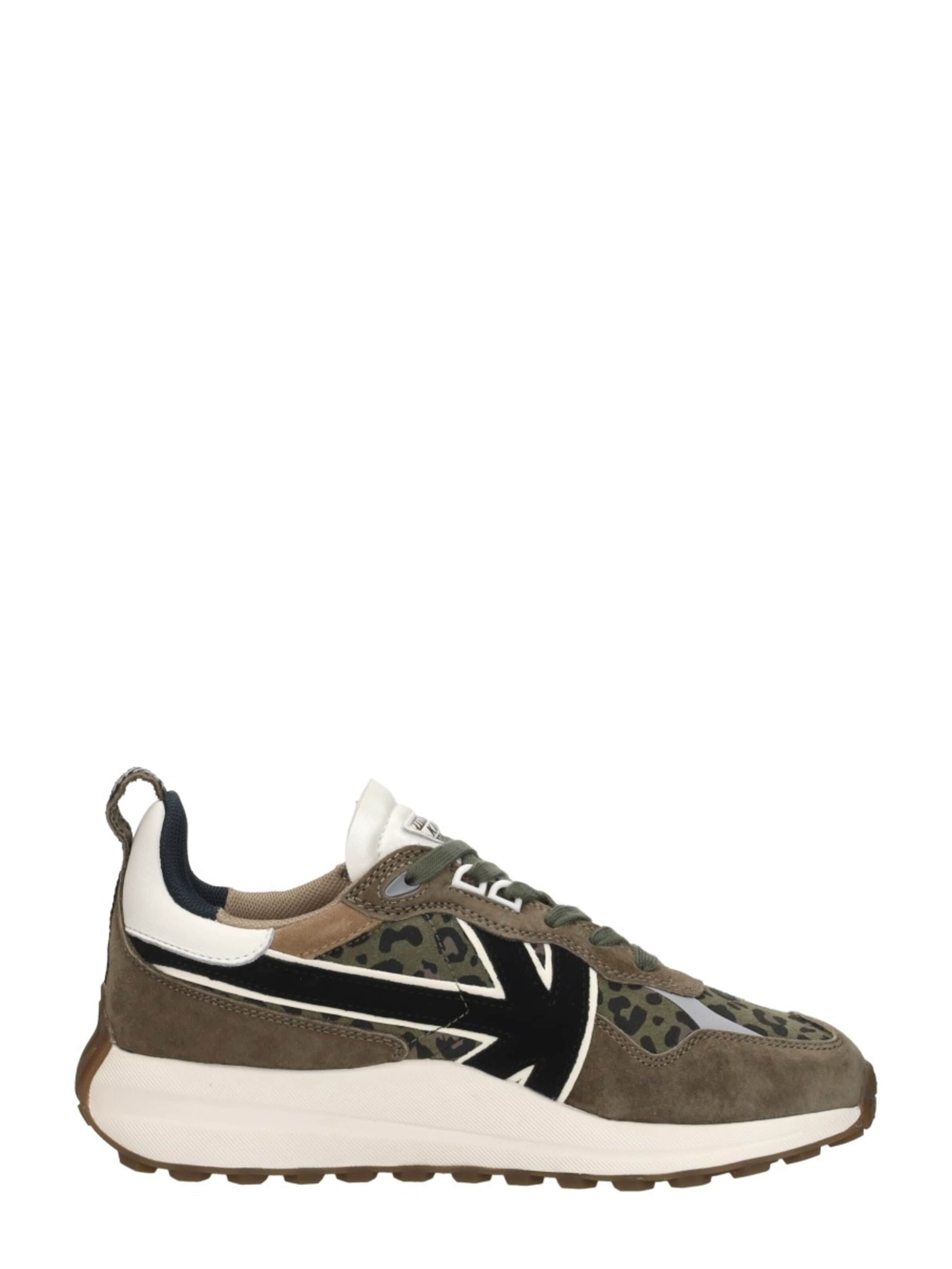 Kaotiko Sneakers laag 'Detroit Glam' in Groen