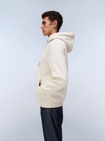 NAPAPIJRI Sweatshirt 'Burgee Hzh 2.0' in Beige