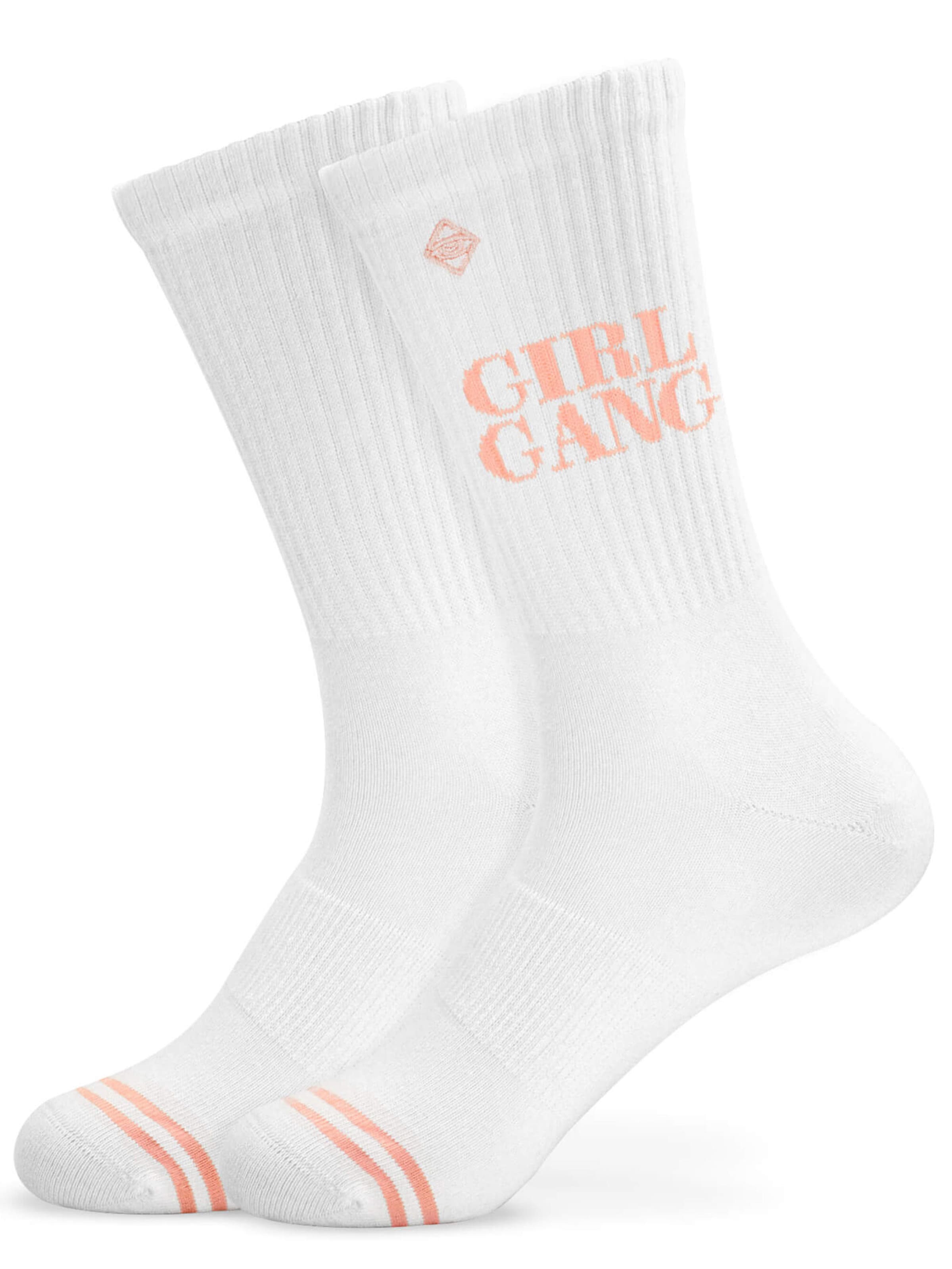 J.Clay Socks in White: front