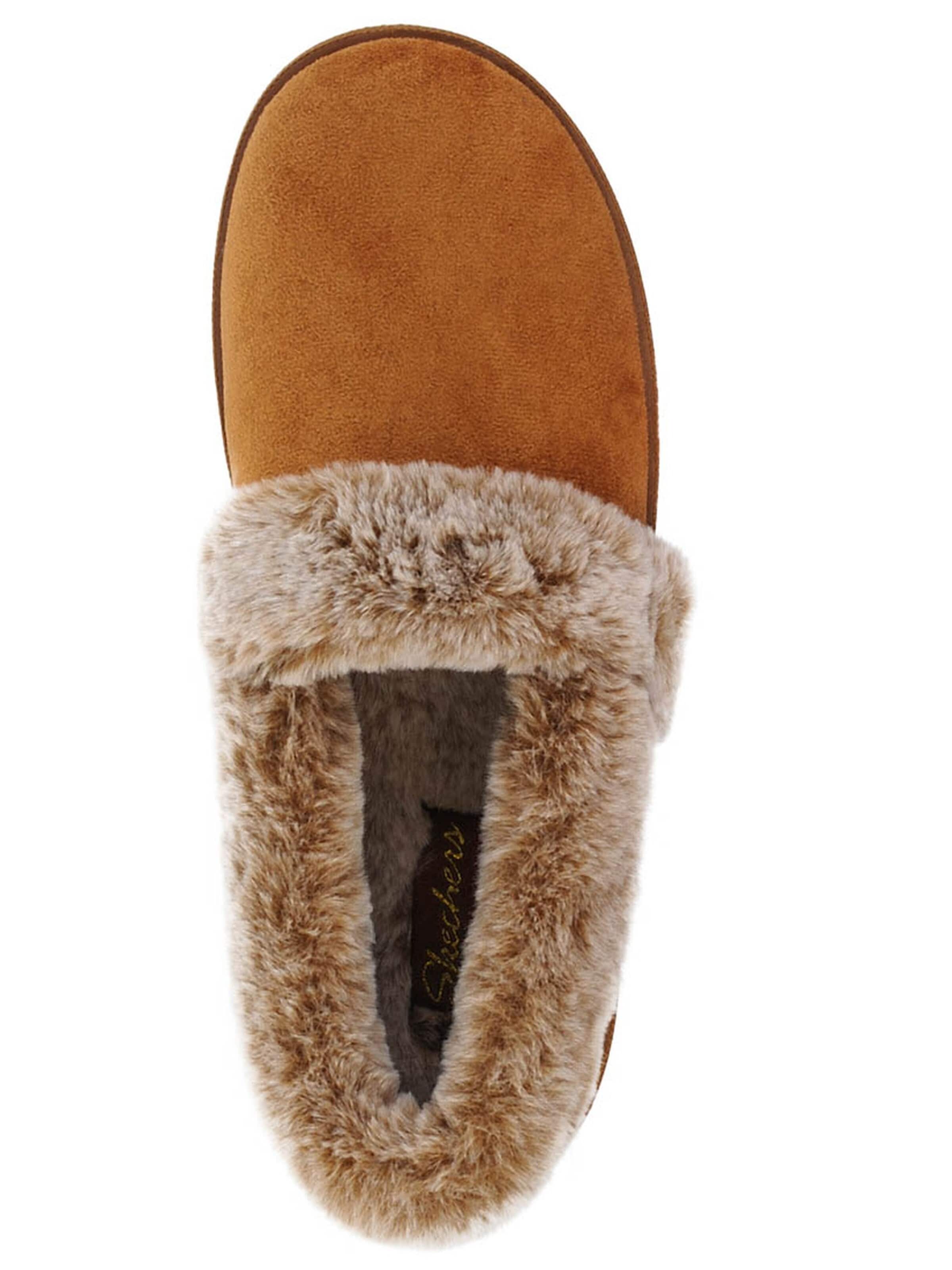SKECHERS Huisschoenen 'Cozy Campfire-Team Toasty' in Bruin