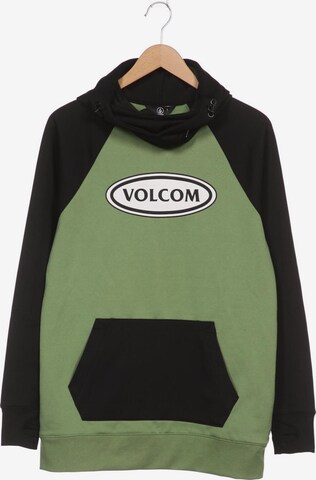 Volcom Sweatshirt & Zip-Up Hoodie in XS in Green: front