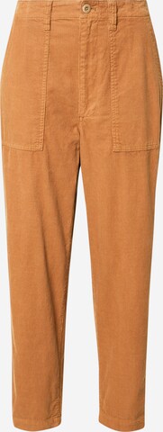 Regular Pantalon Madewell en marron : devant