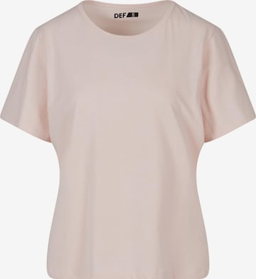 T-shirt 'Faith' DEF en rose : devant