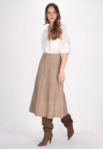 DreiMaster Vintage - Falda en beige