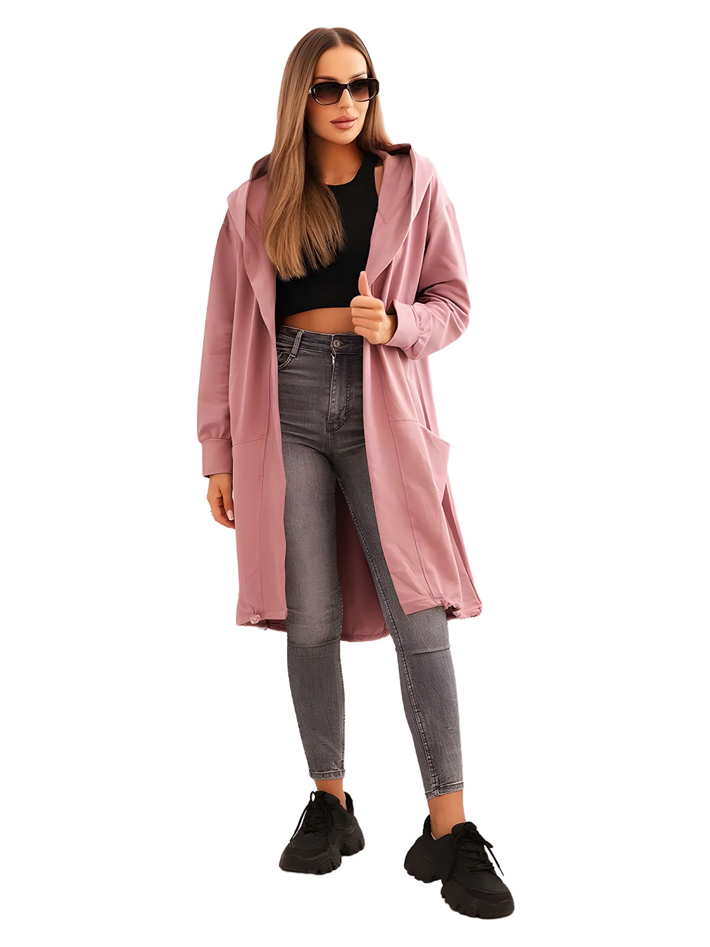 Lumera Gebreid vest in Roze