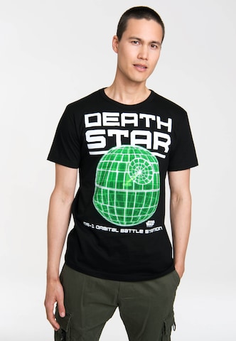 LOGOSHIRT T-Shirt in Schwarz: Vorderseite