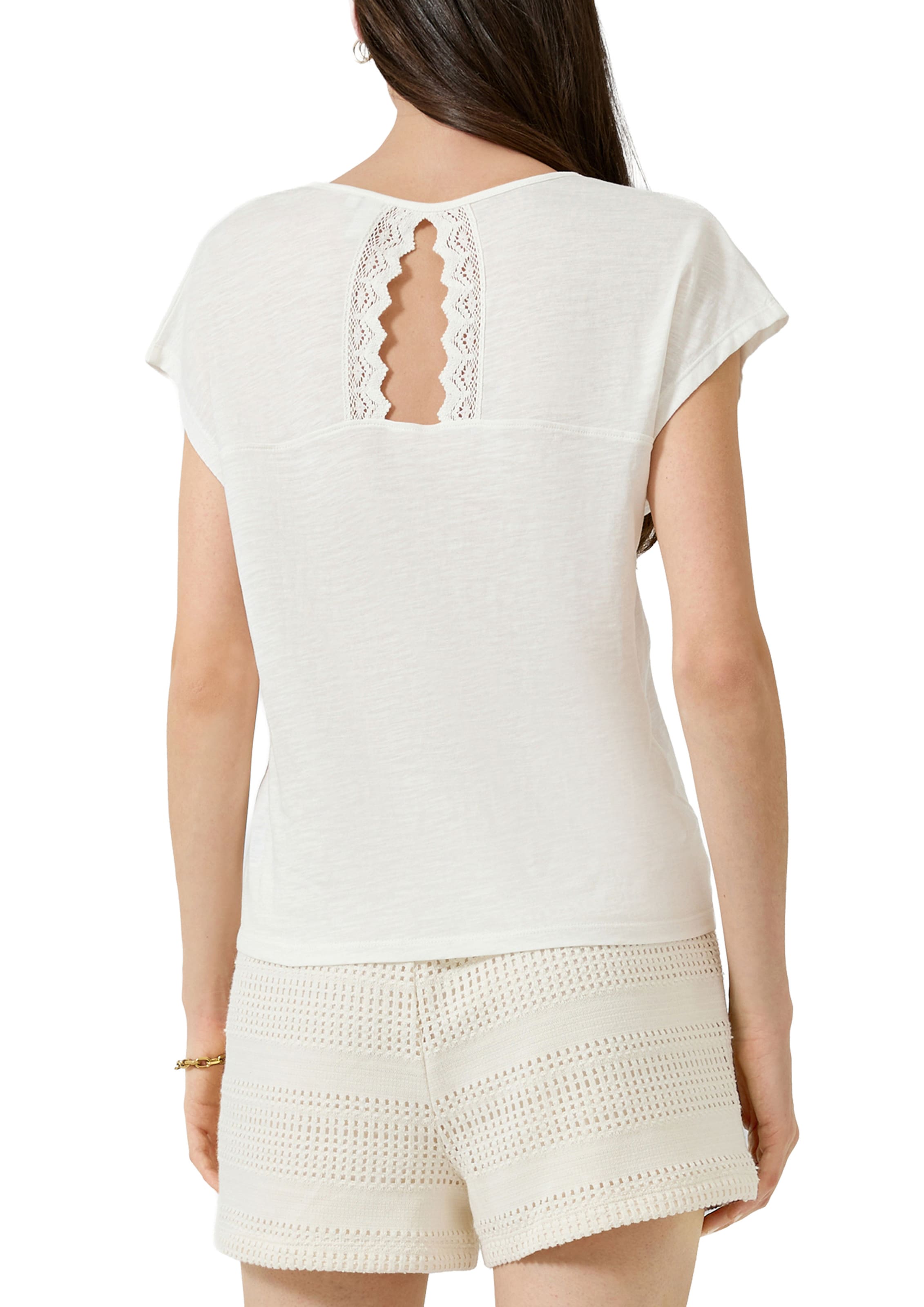 T-shirt QS en beige