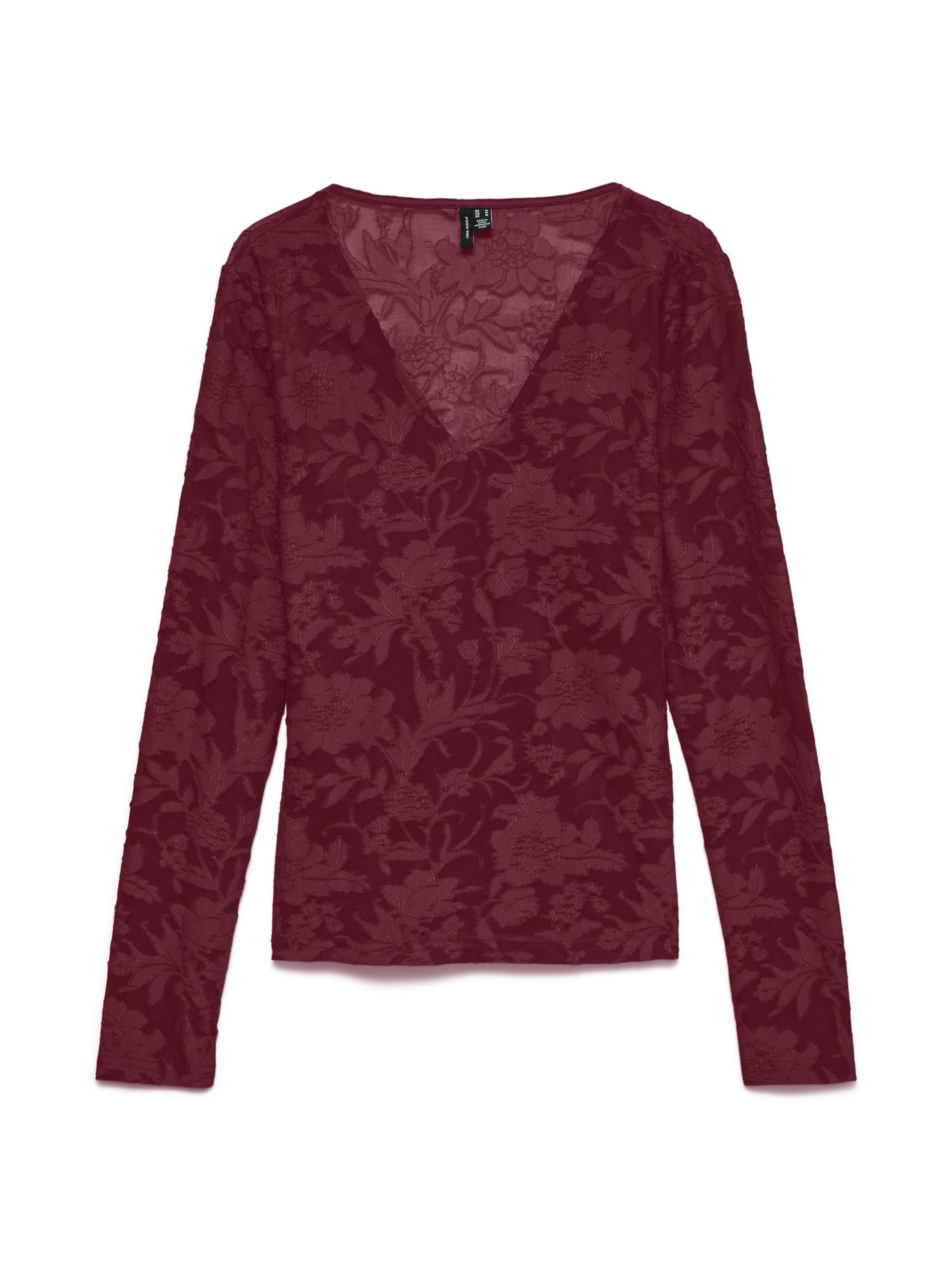 T-shirt Vero Moda Curve en rouge : devant