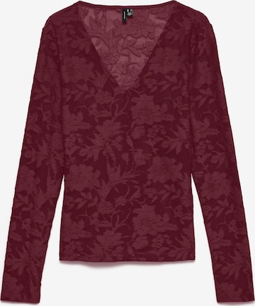 T-shirt Vero Moda Curve en rouge : devant