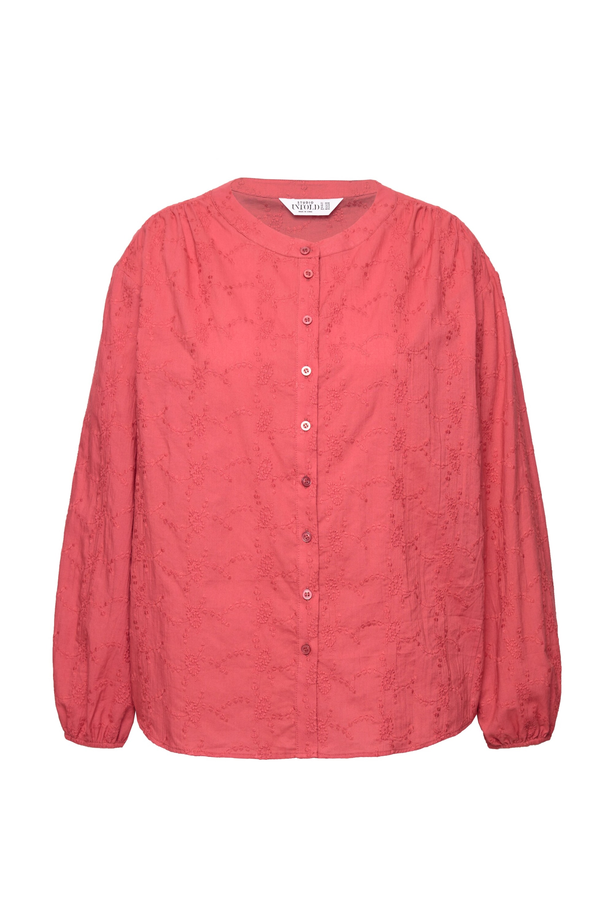 Studio Untold Bluse in Rot: Vorderseite