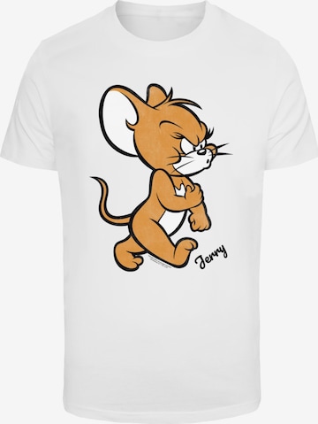 ABSOLUTE CULT Bluser & t-shirts 'Tom & Jerry - Angry Mouse' i hvid: forside